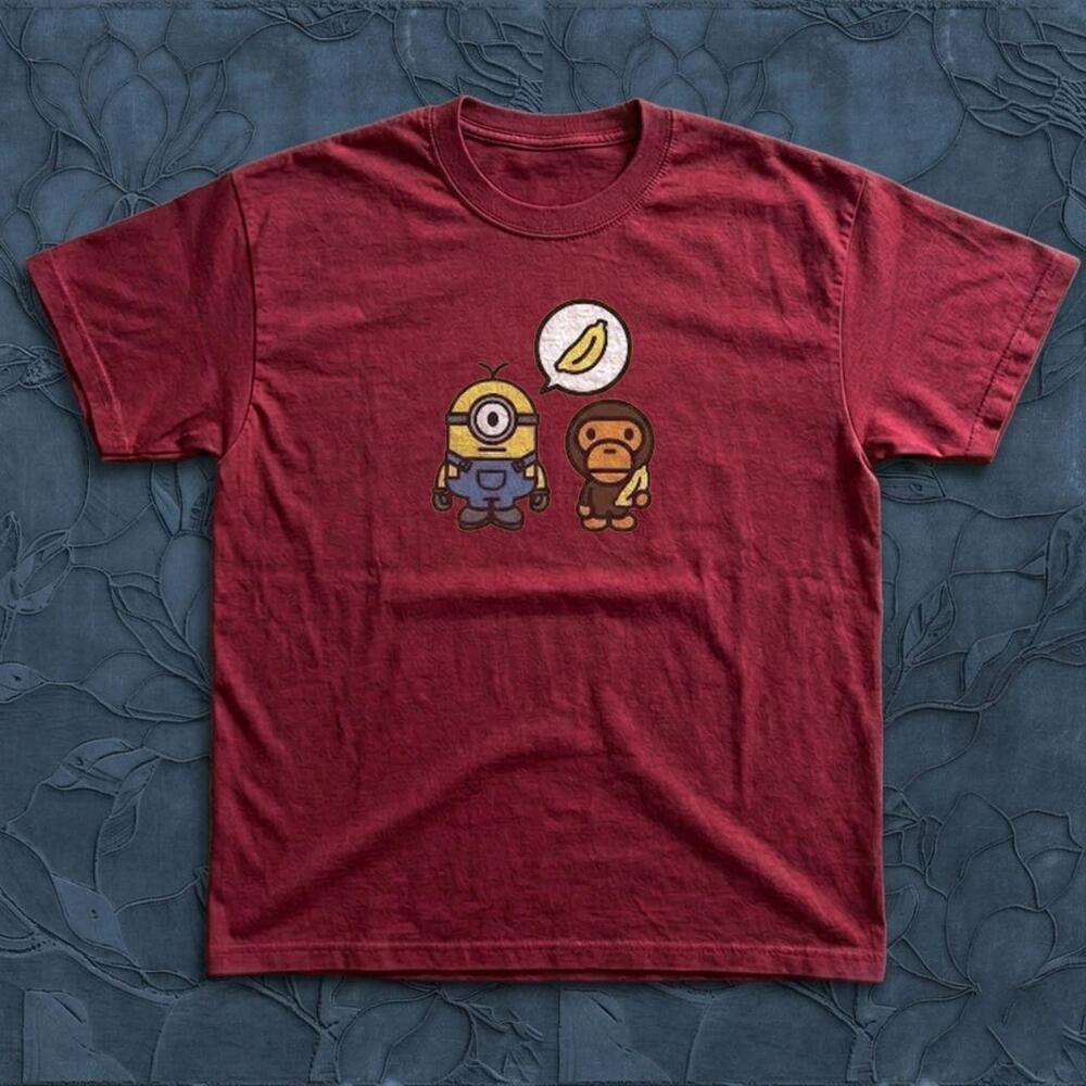 Style Minions Gildan Red Unisex T Shirt We Have All Sizes From S Xl